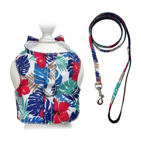 Hawaiian Harness Vest with Matching Leash - XS