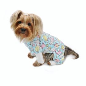 Ultra Soft Plush Minky Bumblebee & Flower Pajamas (size: L)