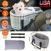 Console Pet Car Seat with Storage Pocket Booster Car Seat Portable Pet Travel Bag Machine Washable Pet Seat Fit For Small Dog Cat