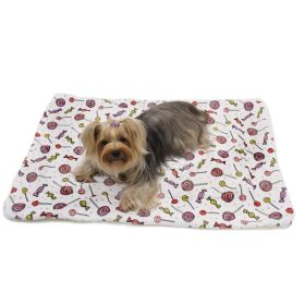 Ultra Soft Minky/Plush Blanket (Option: Sweet Candies)