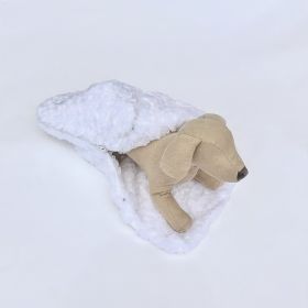 Rosebud Snuggle Pup (Color: Rosebud White)