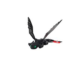 Toothless Dragon Cute Cool Design High Texture Exquisite Details Charming Appearance Dinosaur Fans Collectible Home Decorations (Color: Black)